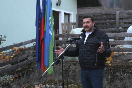 Odprtje ceste Dobec 17 Foto Ljubo Vukelič